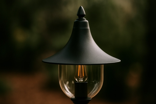 Lampa ogrodowa stojąca K-8133 CZARNY z serii BOSTON