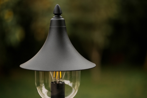 Lampa ogrodowa stojąca K-8133 CZARNY z serii BOSTON