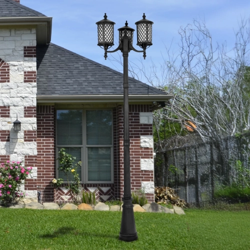 Lampa ogrodowa stojąca K-8218 z serii CHICAGO