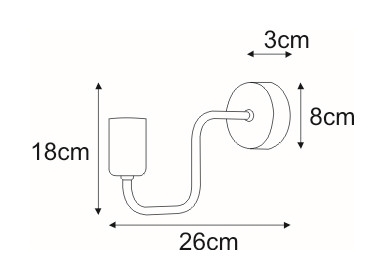 Kinkiet K-4043 z serii PEKA