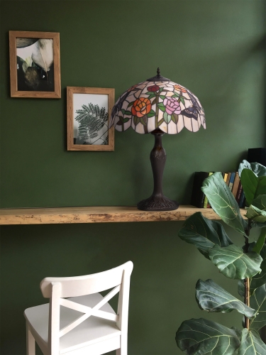 Lampka stołowa K-G16835 z serii ROSE
