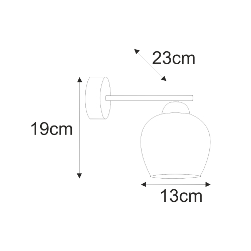 Kinkiet K-5608 z serii TULA
