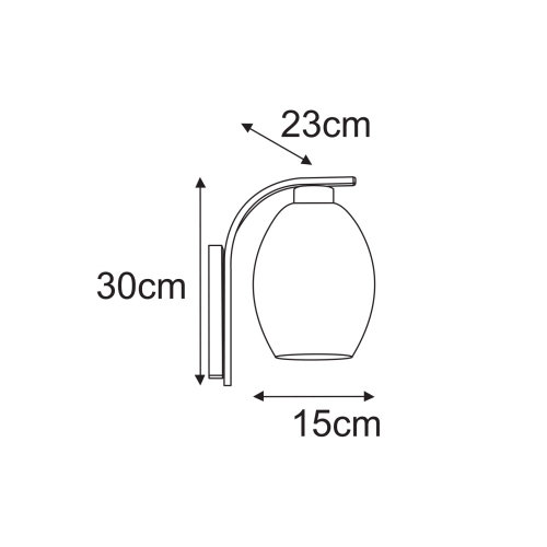 Kinkiet K-5723 z serii BALBO