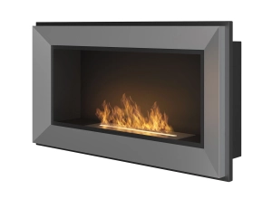 BioKominek InFire Inside 900 black/white/inox