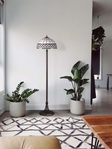 Lampa podłogowa K-F182208 z serii TIFANY