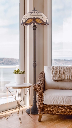 Lampa podłogowa K-F161122 z serii WITRAŻ