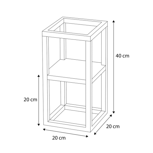 Mały kwietnik KS-01 S - KAJA HOME