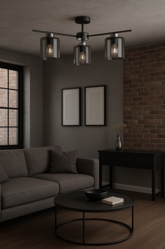 Lampa sufitowa K-5526 z serii LUNA