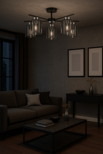 Lampa sufitowa K-5527 z serii LUNA