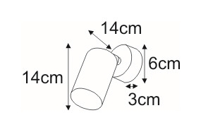 Lampa sufitowa k-5820 z serii MATI