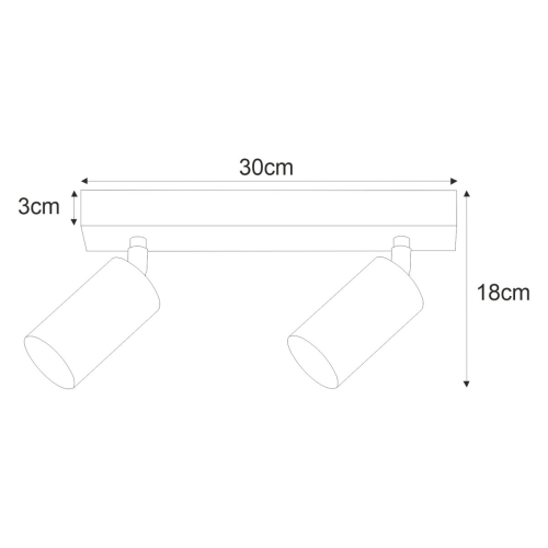 Lampa sufitowa K-5821 z serii MATI