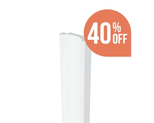 Zakończenie lewe lameli do malowania Select SP11245LOW