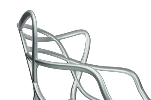 Krzesło LUXO srebrne