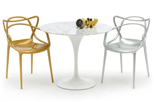 Krzesło LUXO srebrne