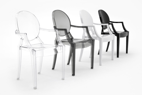 Krzesło LOUIS białe