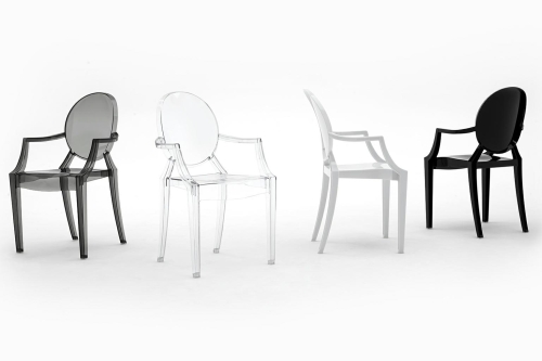 Krzesło LOUIS białe