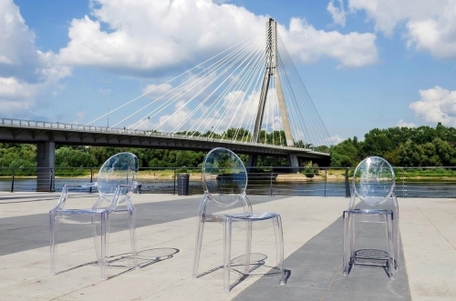 Krzesło LOUIS transparentne