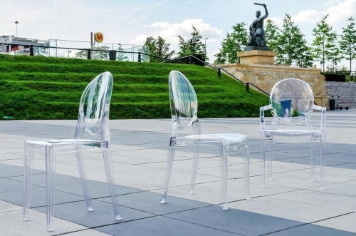 Krzesło LOUIS transparentne