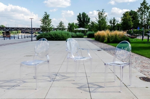 Krzesło LOUIS transparentne