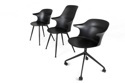 Krzesło BRAZO HIGH czarne