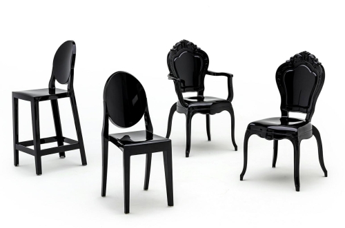 Krzesło KING czarne