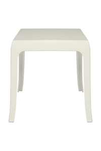 Stolik GHOST beżowy - poliwęglan