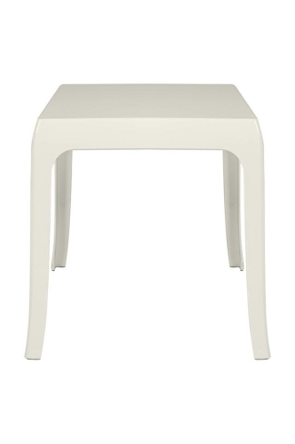 Stolik GHOST beżowy - poliwęglan
