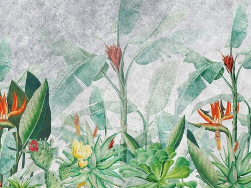 Tapeta na wymiar Wall Art Rainforest Vivid