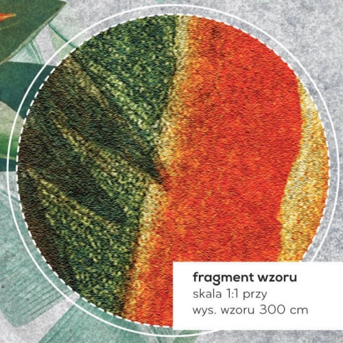 Tapeta-na-wymiar-Wall-Art-Rainforest-Vivid-zbliżenie-fragmentu.webp