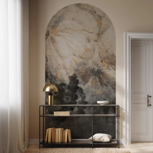Tapeta-w-łuku-Wall-Art-Harmony-Ash-w-salonie.webp