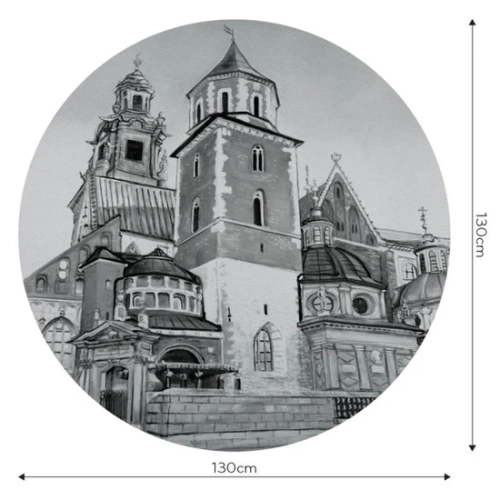 Tapeta-w-kole-Wall-Art-Wawel.webp