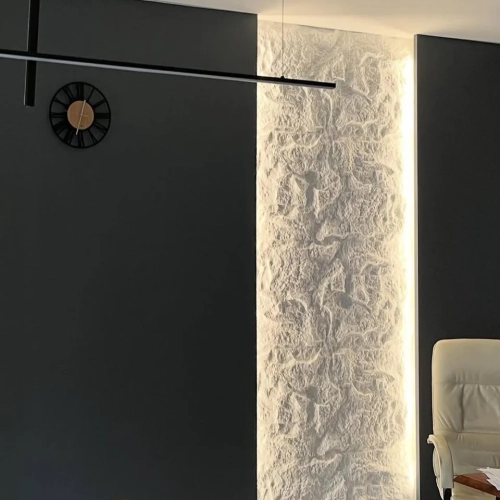 Panel ścienny Santero A2 Stone Touch na ścianie.webp