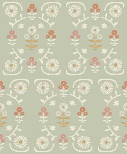 Tapeta dekoracyjna Borastapeter Nordic Folk Isolde 5820