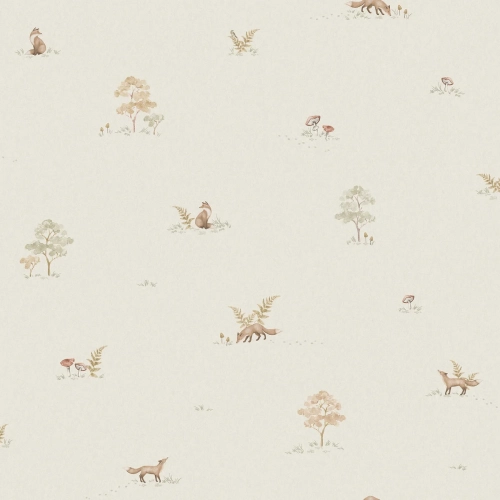 Tapeta dekoracyjna Boras Tapeter Newbie II Little Fox 6923