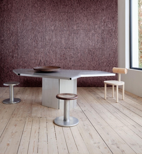 Tapeta Arte  Emblème Antique Mauve A30803 wizualizacja