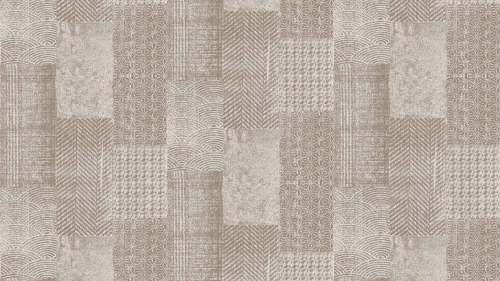 Tapeta Arte   Flamant Caractère Patchwork Flax A12050