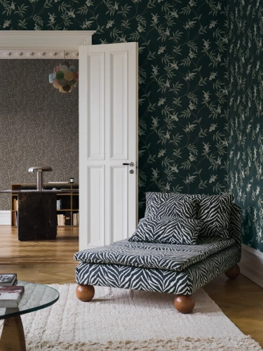 floral-tree-7765-tapeta-pasy-aranzacja-salon-czarne-tlo-roz-zielony-brąz.webp