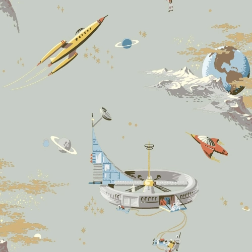 Tapeta dekoracyjna Borastapeter  Fairyland Space Adventure 8154