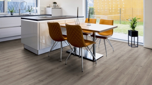 Panele laminowane ter Hurne Dąb Art Gallery Deska wizualizacja salon