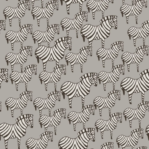 Tapeta dekoracyjna Borastapeter Scandinavian Designers Lisa Larson Zebra 1380