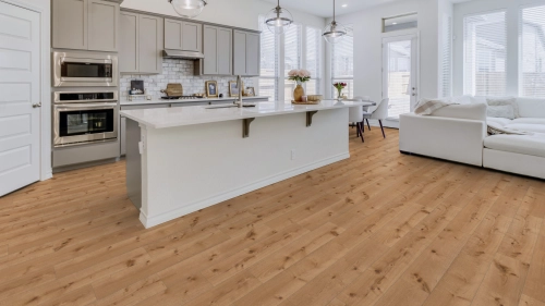 Podłoga drewniana ter Hürne Avatara Design Floor - Pro Dąb Juno Szeroka deska wizualizacja