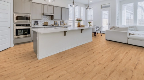 Podłoga drewniana ter Hürne Avatara Design Floor - Pro Dąb Kuma Szeroka deska wizualizacja