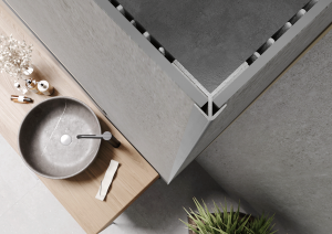 Profil ścienny narożny zewnętrzny MODEE Wall Out A1 srebrny aluminium 280 cm