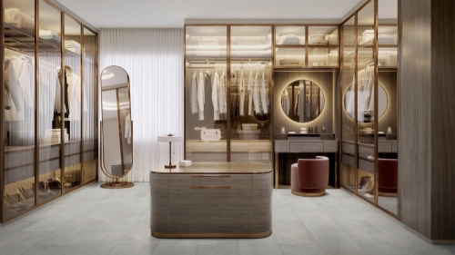Podłoga winylowa  ter Hürne Avatara Design Floor - Perform Kamień Atria Kamień wizualizacja