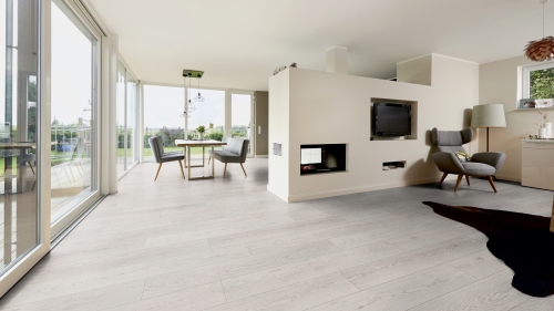 Panele laminowane ter Hurne  Dureco Floor  Silent Dąb Iceland Deska wizualizacja