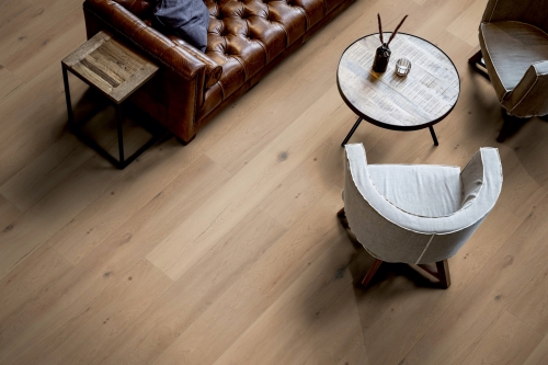 Panele laminowane ter Hurne  Dureco Floor  Silent Dąb Palau Długa deska wizualizacja