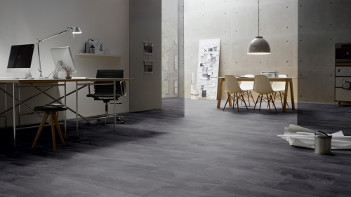 Panele laminowane ter Hurne  Dureco Floor  Strong Kamień Boracay Kamień naturalny wizualizacja biuro