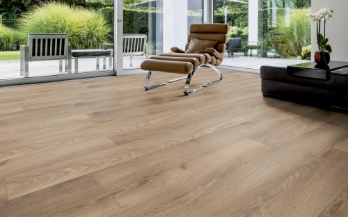 Panele laminowane ter Hurne  Dureco Floor  Strong Dąb Arousa Długa deska wizualizacja