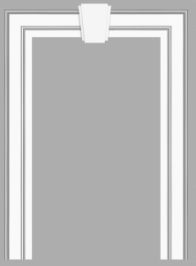 Kostka łącznik ozdobny do listwy Creativa KDS-31