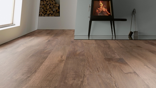 Podłoga winylowa ter Hürne Wood Edition Dąb Salvador Długa deska wizualizacja